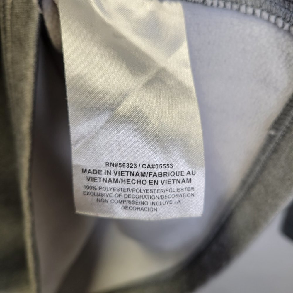 Nike Therma Fit Men's Large Pullover 1/2 Zip Gray Blue - Picture 6 of 6